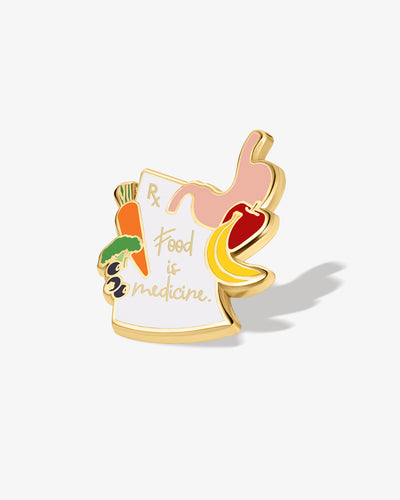 Rx: Food is Medicine Lapel Pin